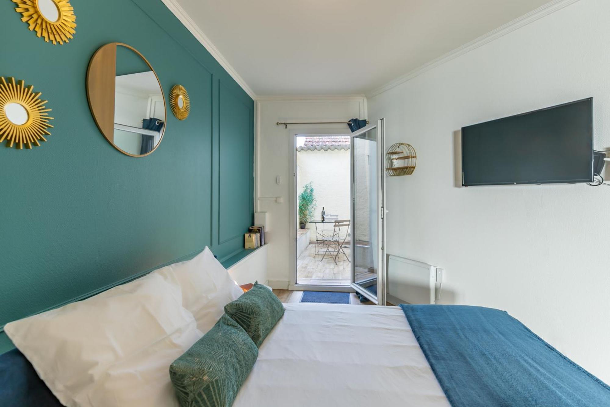 Le Neo - Studio Chic Avec Sa Cour Privative Et Fibre Bergerac Exterior photo
